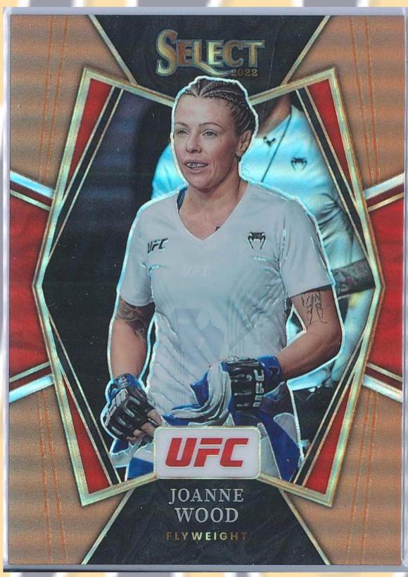 Joanne Wood 2022 Panini Select UFC Premier Level #156 Bronze