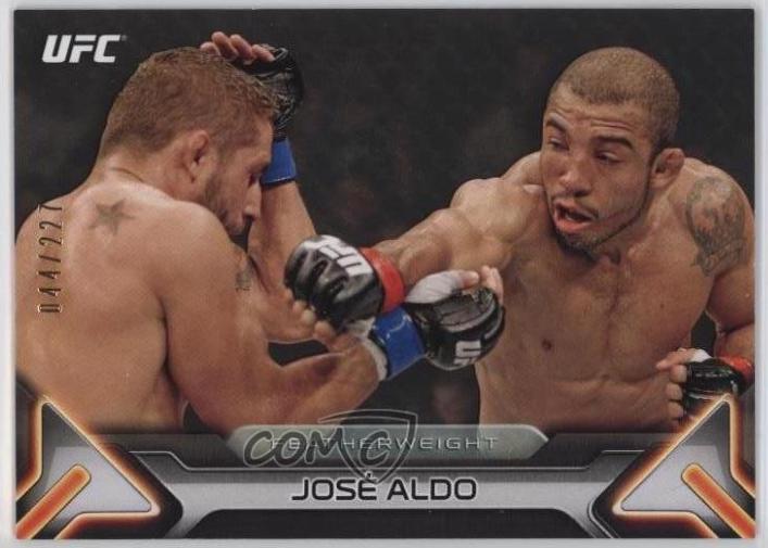 José Aldo 2016 Topps UFC Knockout Base #4 Silver