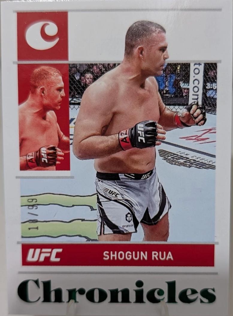 Mauricio Rua 2022 Panini Chronicles UFC Base Chronicles #54 Green