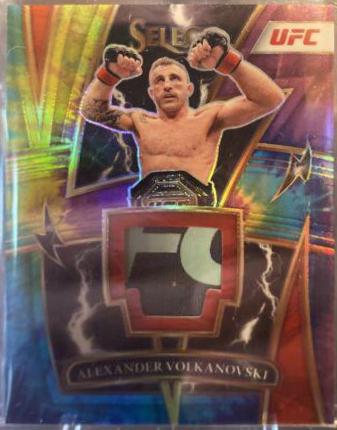 Alexander Volkanovski 2022 Panini Select UFC Concourse #15 Tie Dye