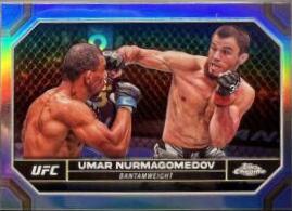 Umar Nurmagomedov 2024 Topps Chrome UFC Base #189 Refractor