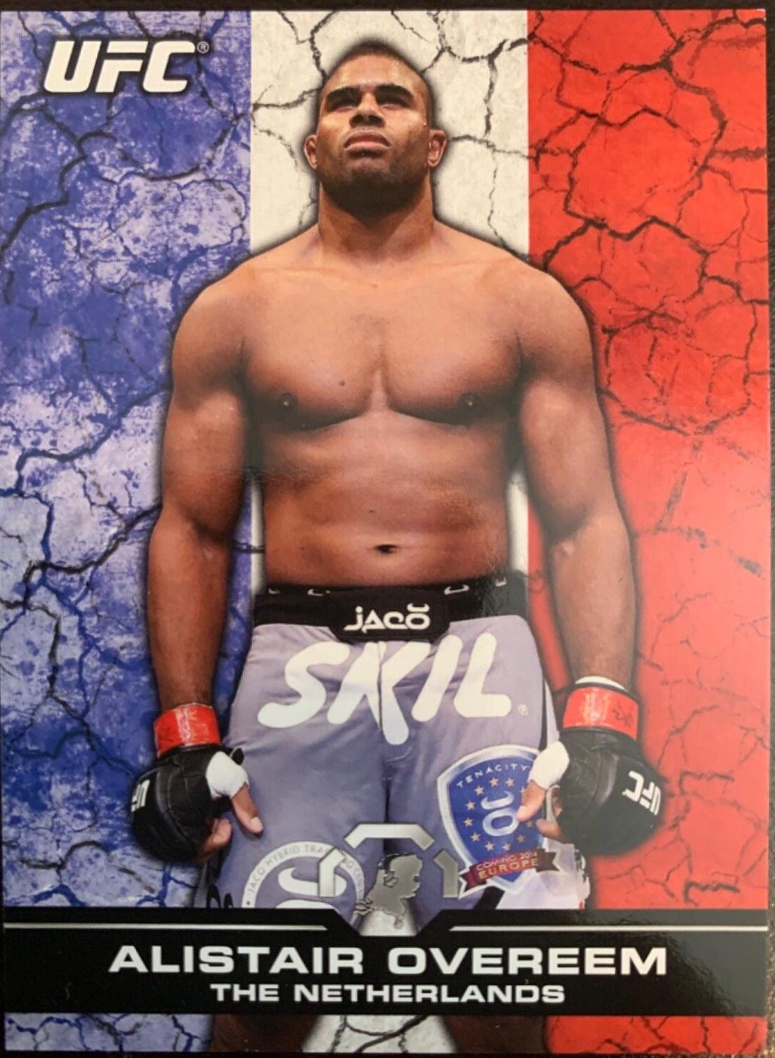 Alistair Overeem 2013 Topps UFC Bloodlines Base #120 Flag