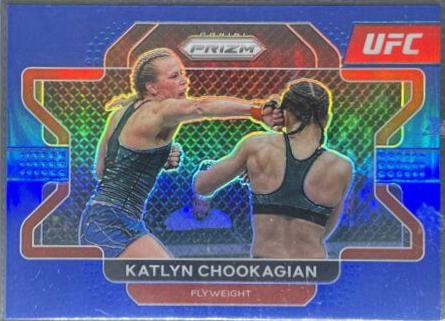 Katlyn Cerminara 2022 Panini Prizm UFC Base #64 Blue