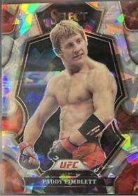 Paddy Pimblett 2023 Panini Select UFC Premier Level #109 Cracked Ice
