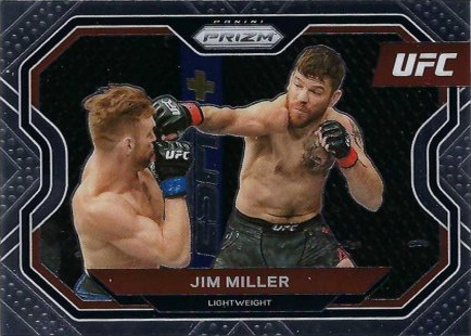 Jim Miller 2021 Panini Prizm UFC Base #160 Octagon