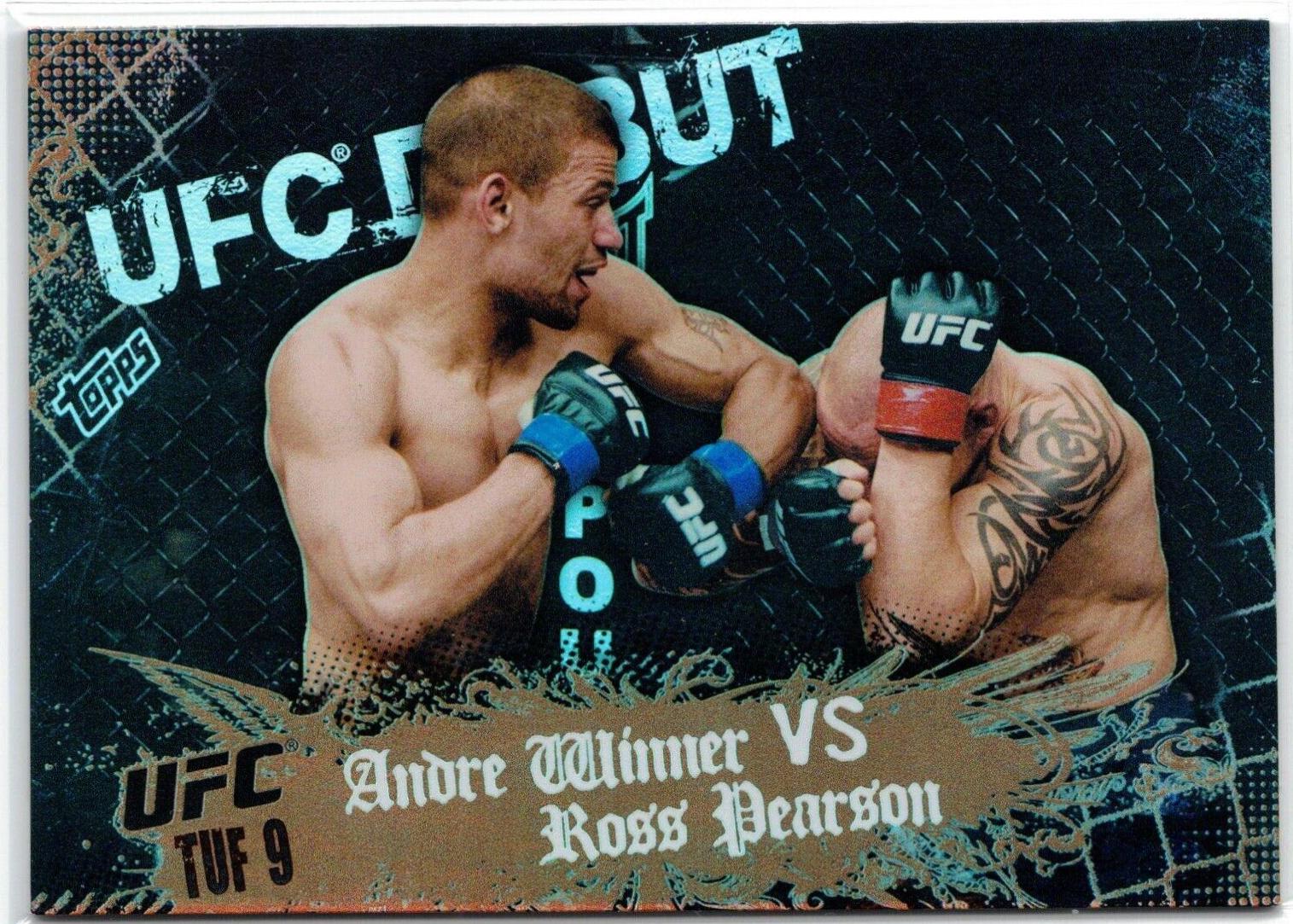 Ross Pearson / Andre Winner 2010 Topps UFC Main Event Base #114 Bronze