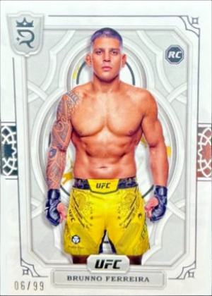 Brunno Ferreira 2024 Topps Royalty UFC Base #23 Platinum