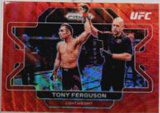 Tony Ferguson 2022 Panini Prizm UFC Base #22 Ruby Wave