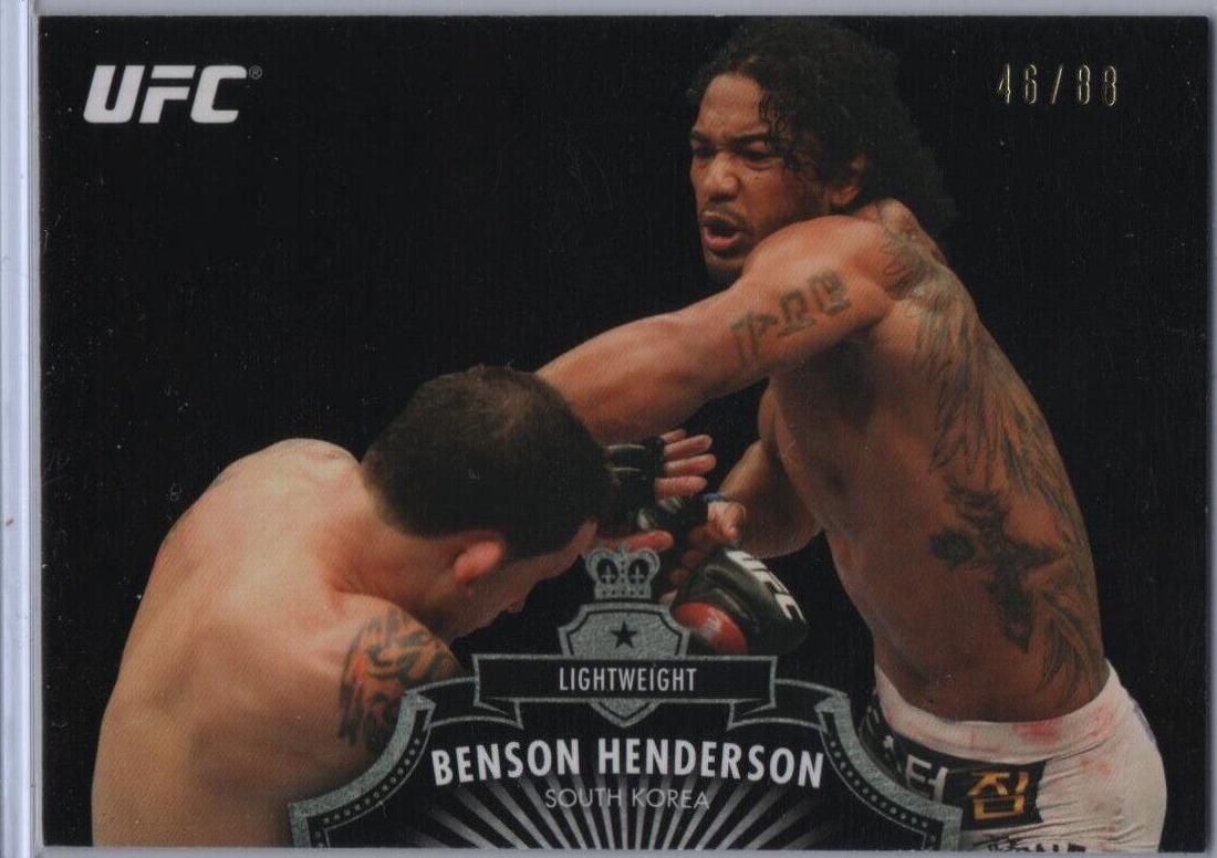 Benson Henderson 2012 Topps UFC Bloodlines Base #120 Black