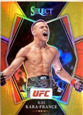 Kai Kara-France 2022 Panini Select UFC Premier Level #112 Gold