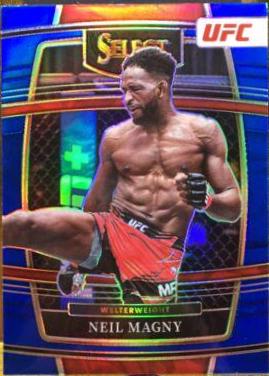 Neil Magny 2022 Panini Select UFC Concourse #86 Silver
