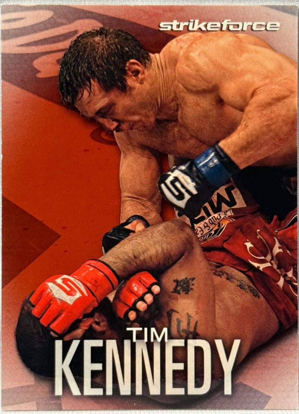 Tim Kennedy 2012 Topps UFC Knockout Base #9 Red