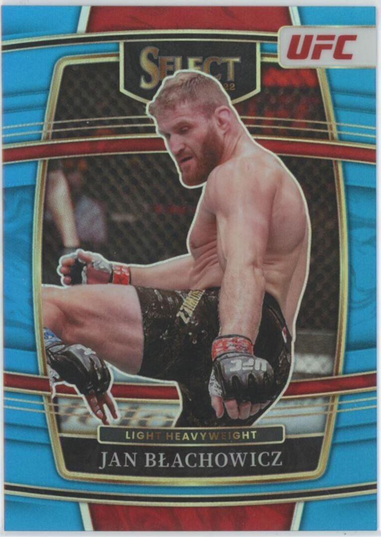 Jan Błachowicz 2022 Panini Select UFC Concourse #37 Light Blue