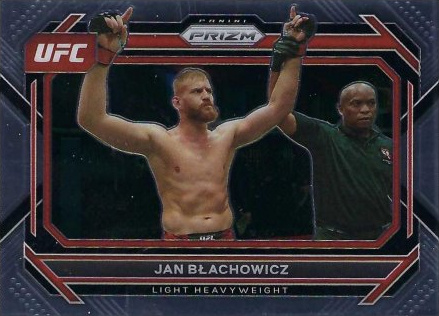 Jan Błachowicz 2023 Panini Prizm UFC Base #24 Black