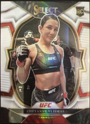 Cheyanne Vlismas 2023 Panini Select UFC Concourse #80 White