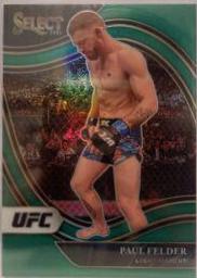 Paul Felder 2021 Panini Select UFC Octagonside #212 Green