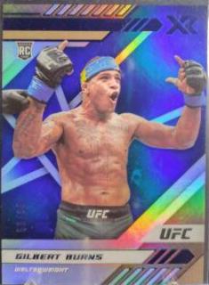 Gilbert Burns 2021 Panini Chronicles UFC Base XR #193 Blue