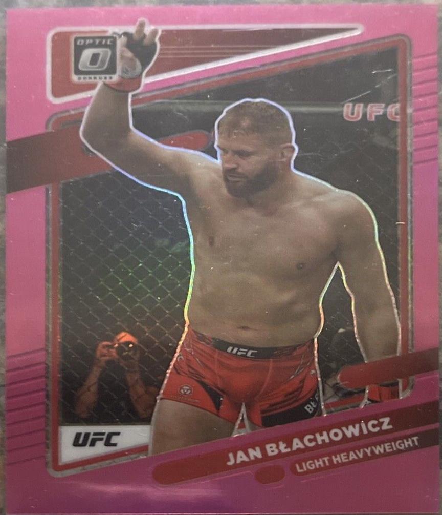 Jan Błachowicz 2022 Panini Donruss Optic UFC Base #76 Pink