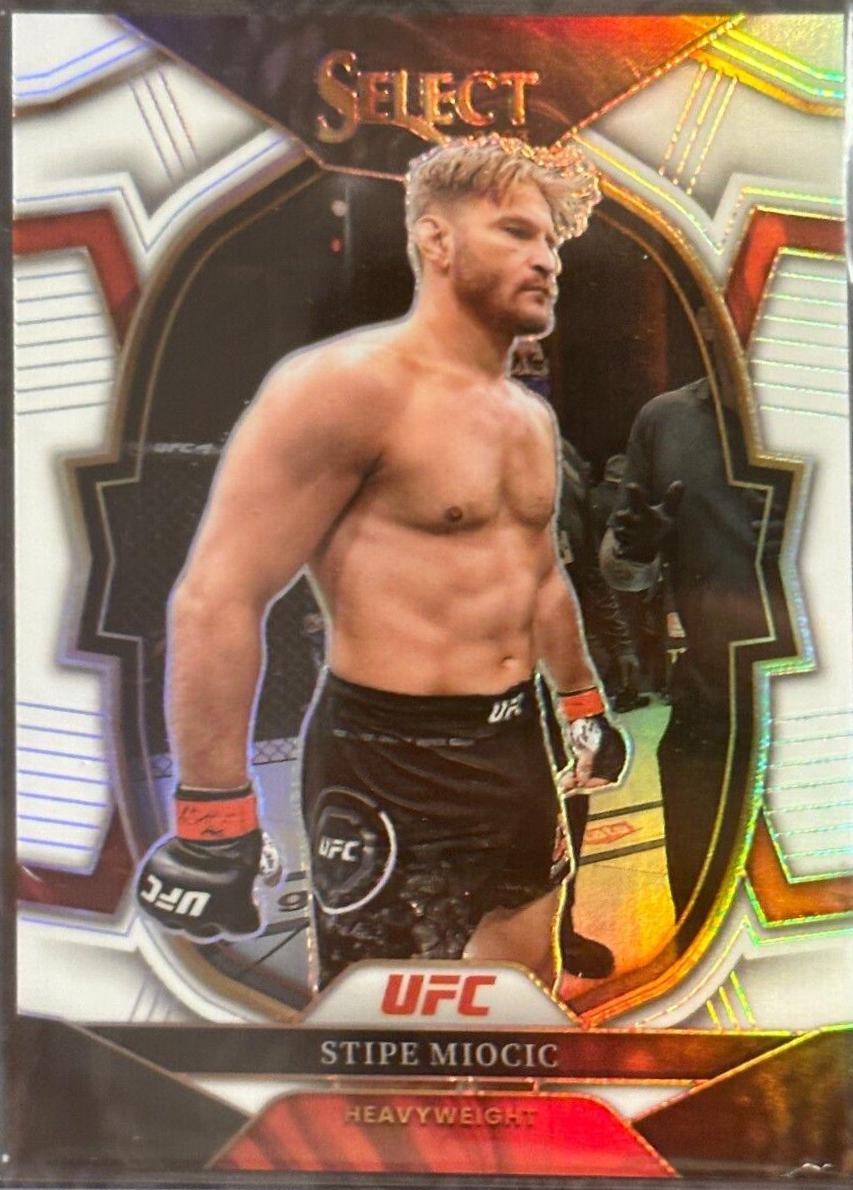 Stipe Miocic 2023 Panini Select UFC Concourse #43 White