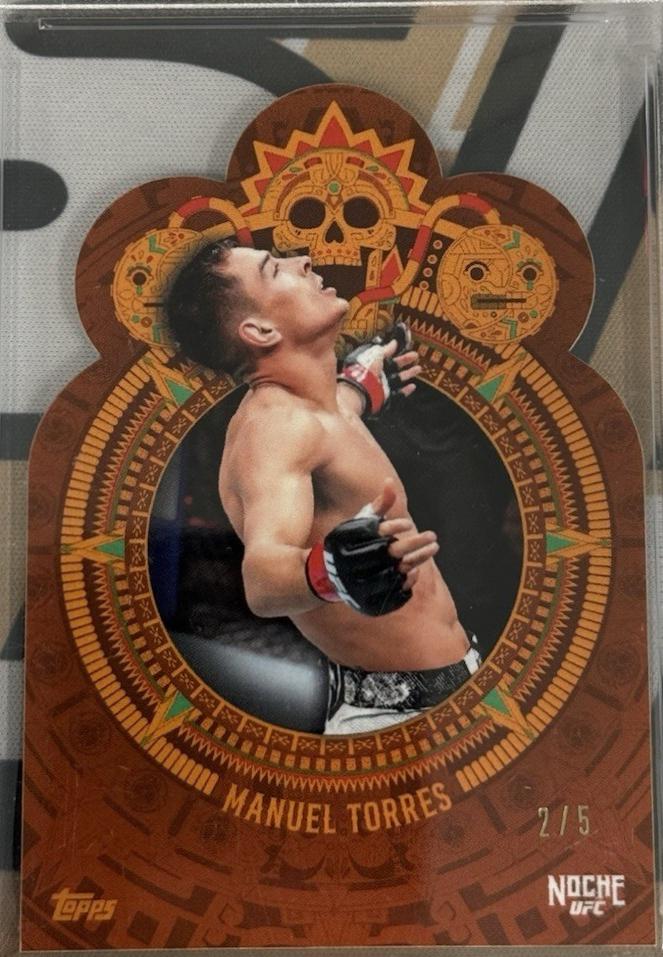 Manuel Torres 2024 Topps Noche UFC Base #11 Orange
