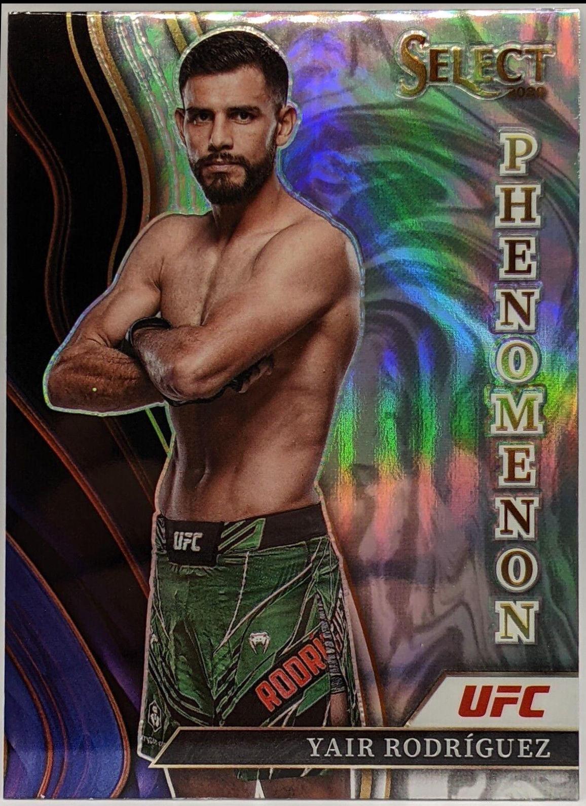 Yair Rodríguez 2022 Panini Select UFC Phenomenon #10 Flash