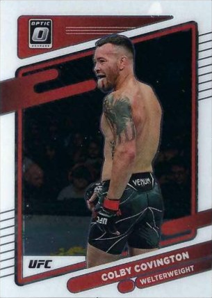 Colby Covington 2022 Panini Donruss Optic UFC Base #52 Green