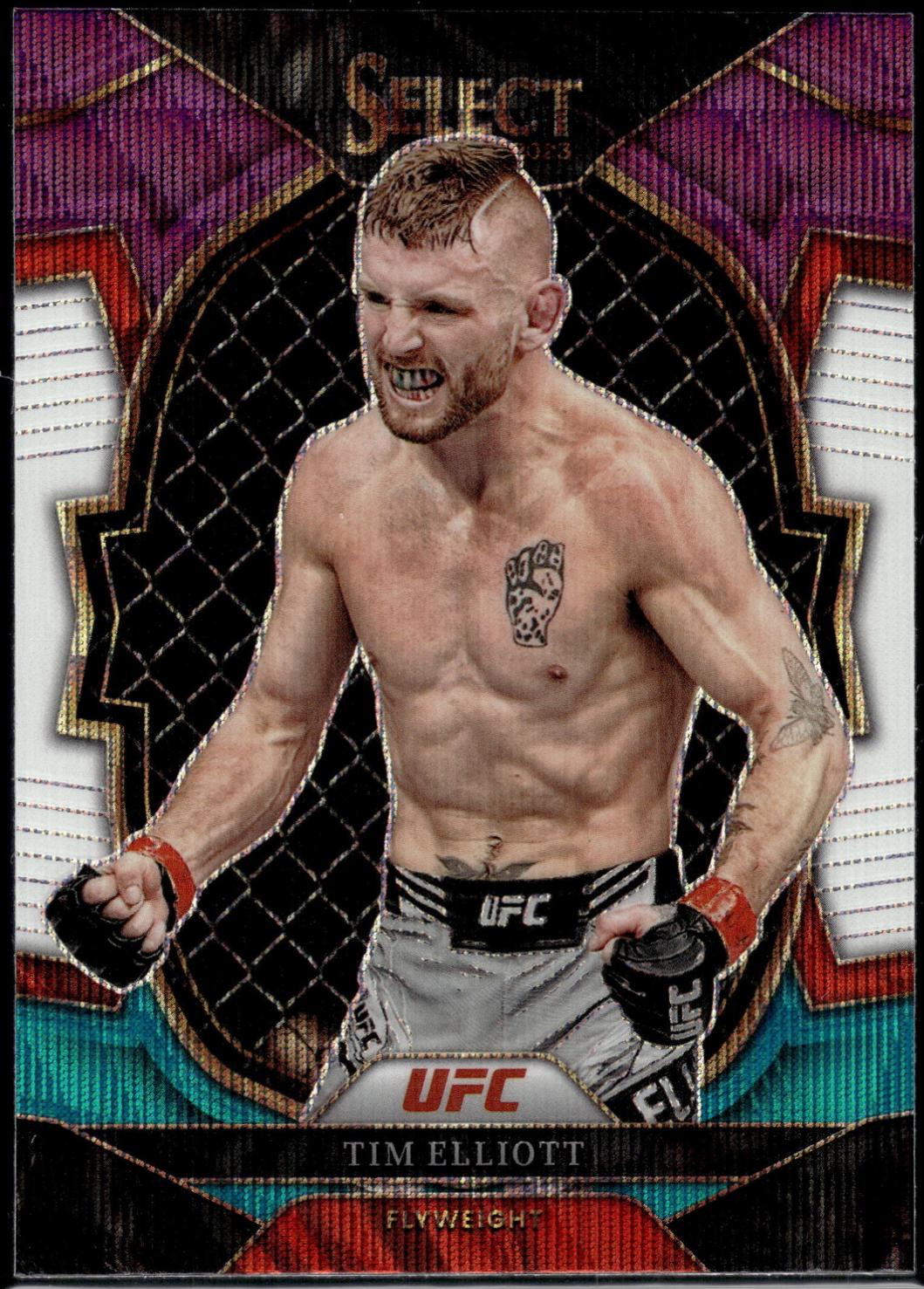 Tim Elliott 2023 Panini Select UFC Concourse #63 Tri Color