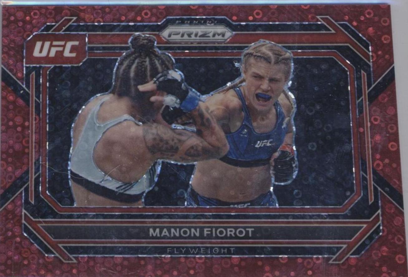 Manon Fiorot 2023 Panini Prizm Under Card UFC Base #95 Red