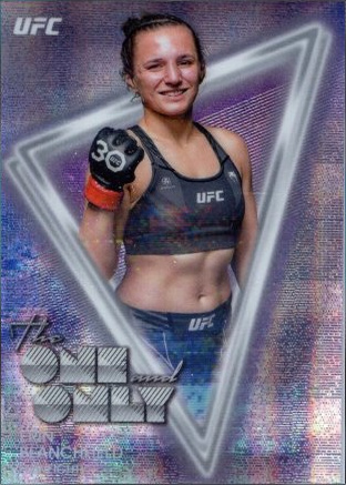 Erin Blanchfield 2025 Topps Midnight UFC The One and Only #OO-15 Daybreak