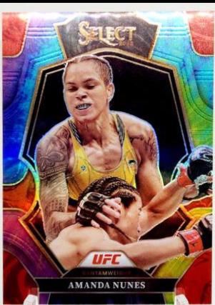 Amanda Nunes 2023 Panini Select UFC Premier Level #138 Tie Dye