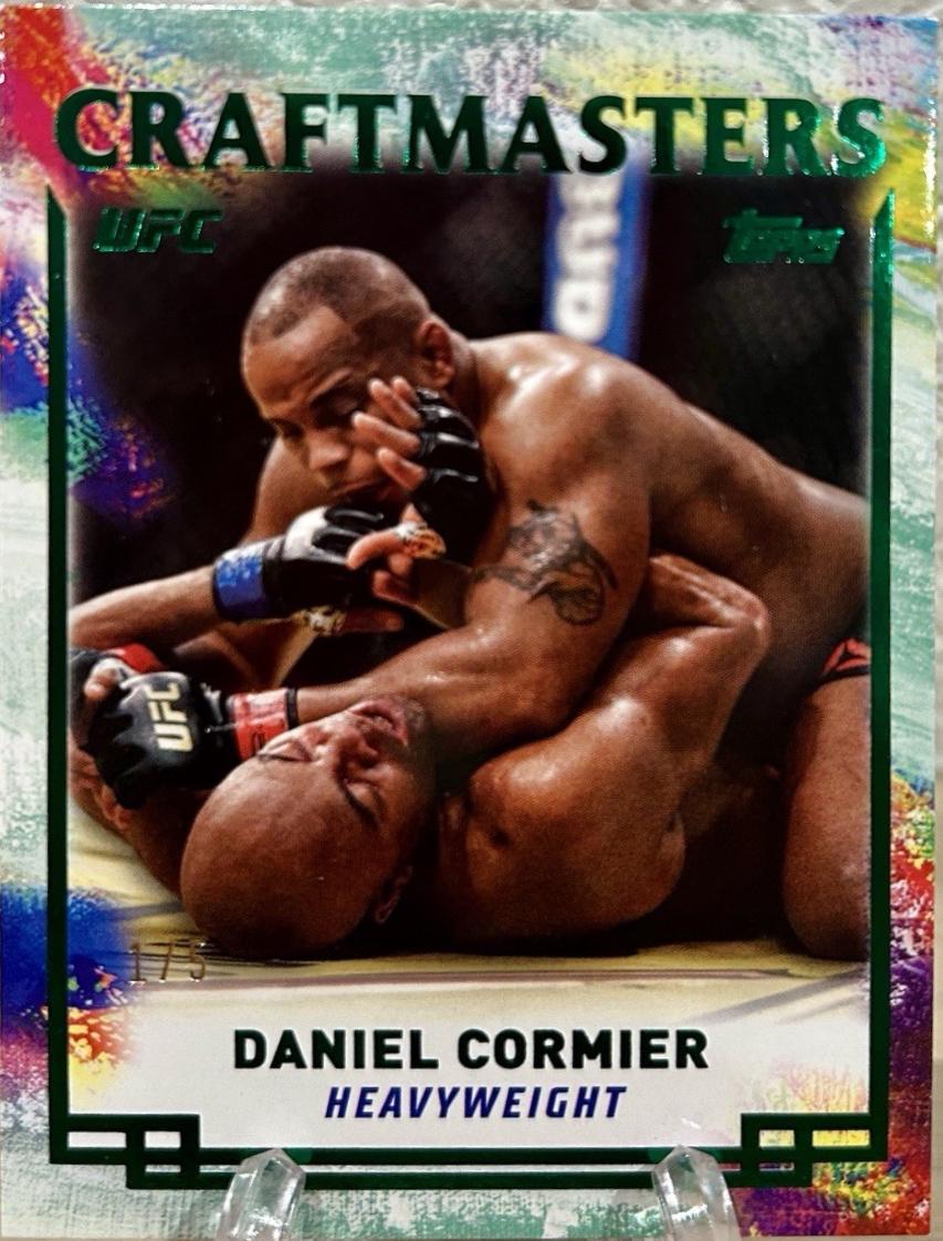 Daniel Cormier 2024 Topps Knockout UFC Craftmasters #CRM-3 Emerald