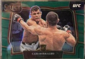 Caio Borralho 2023 Panini Select UFC Octagonside #286 Green
