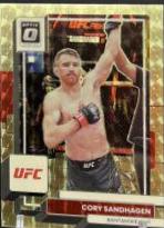 Cory Sandhagen 2023 Panini Donruss Optic UFC Base #89 Gold Vinyl