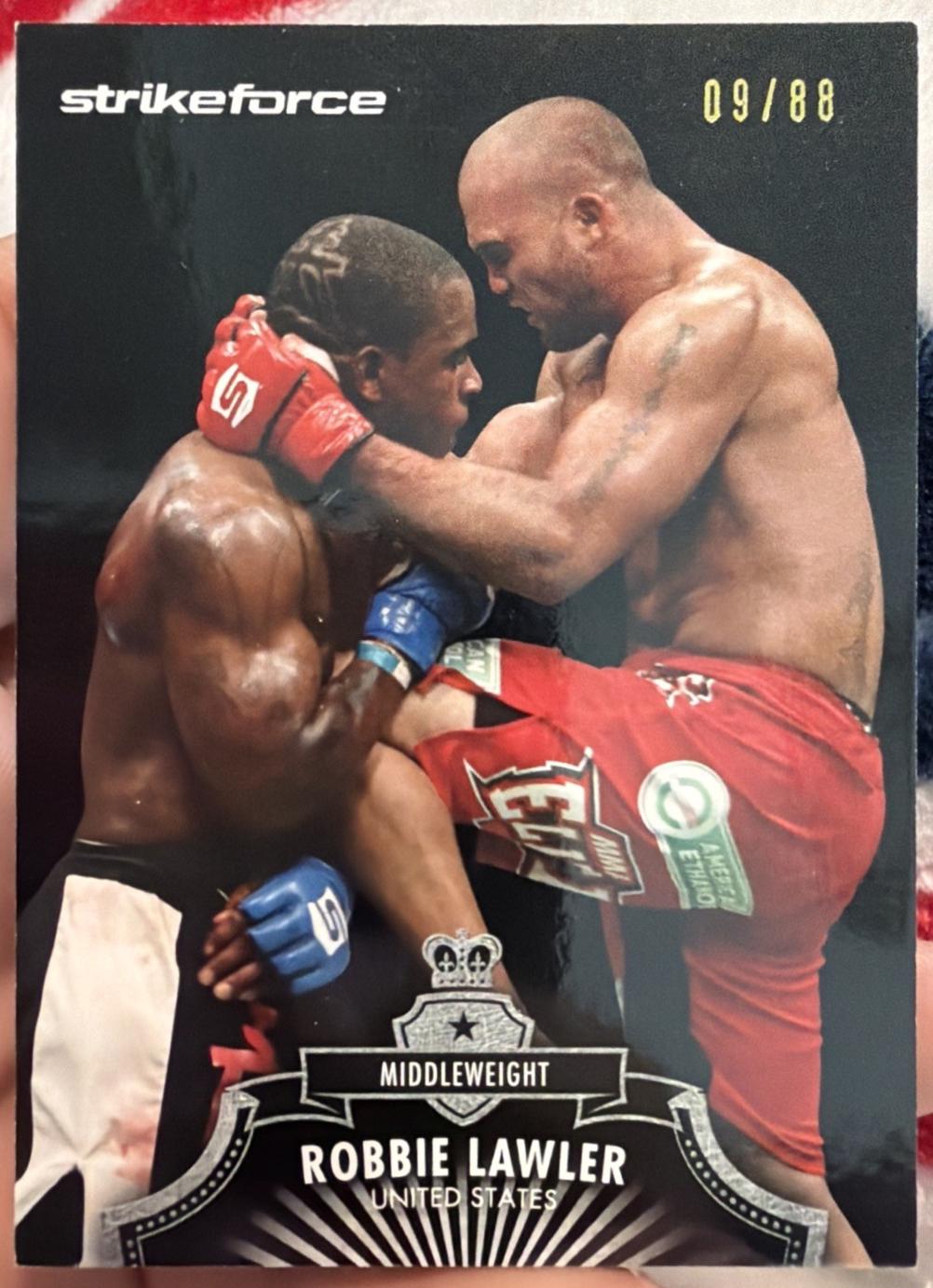 Robbie Lawler 2012 Topps UFC Bloodlines Base #17 Black