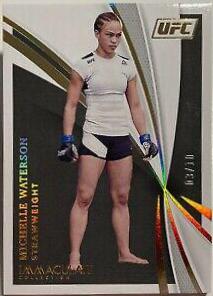 Michelle Waterson-Gomez 2021 Panini Immaculate UFC Base #52 Gold