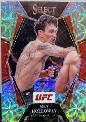 Max Holloway 2022 Panini Select UFC Premier Level #161 Scope