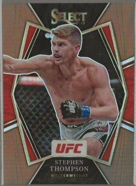 Stephen Thompson 2022 Panini Select UFC Premier Level #182 Bronze