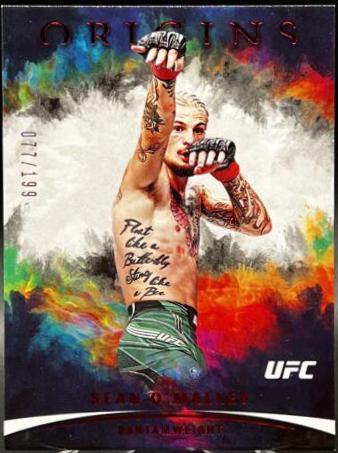 Sean O'Malley 2022 Panini Chronicles UFC Base Origins #132 Platinum