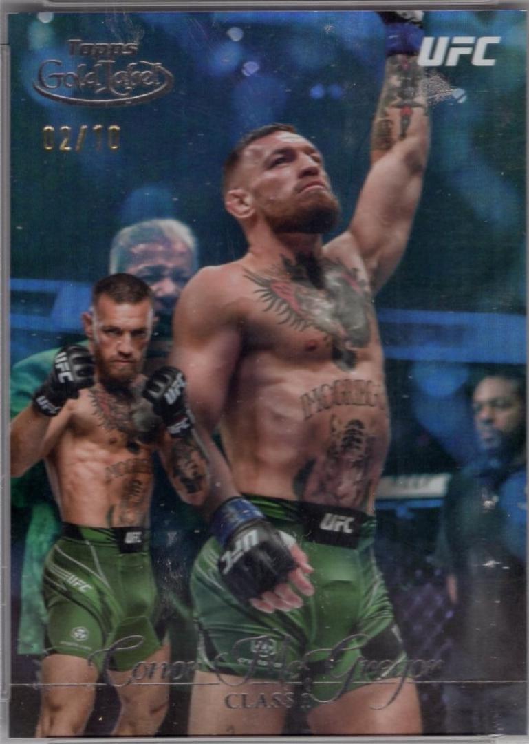Conor McGregor 2024 Topps Gold Label UFC Base Class I #53 Black