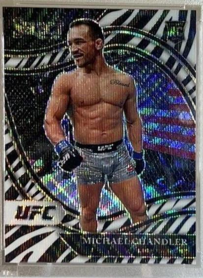 Michael Chandler 2021 Panini Select UFC Octagonside #222 Zebra