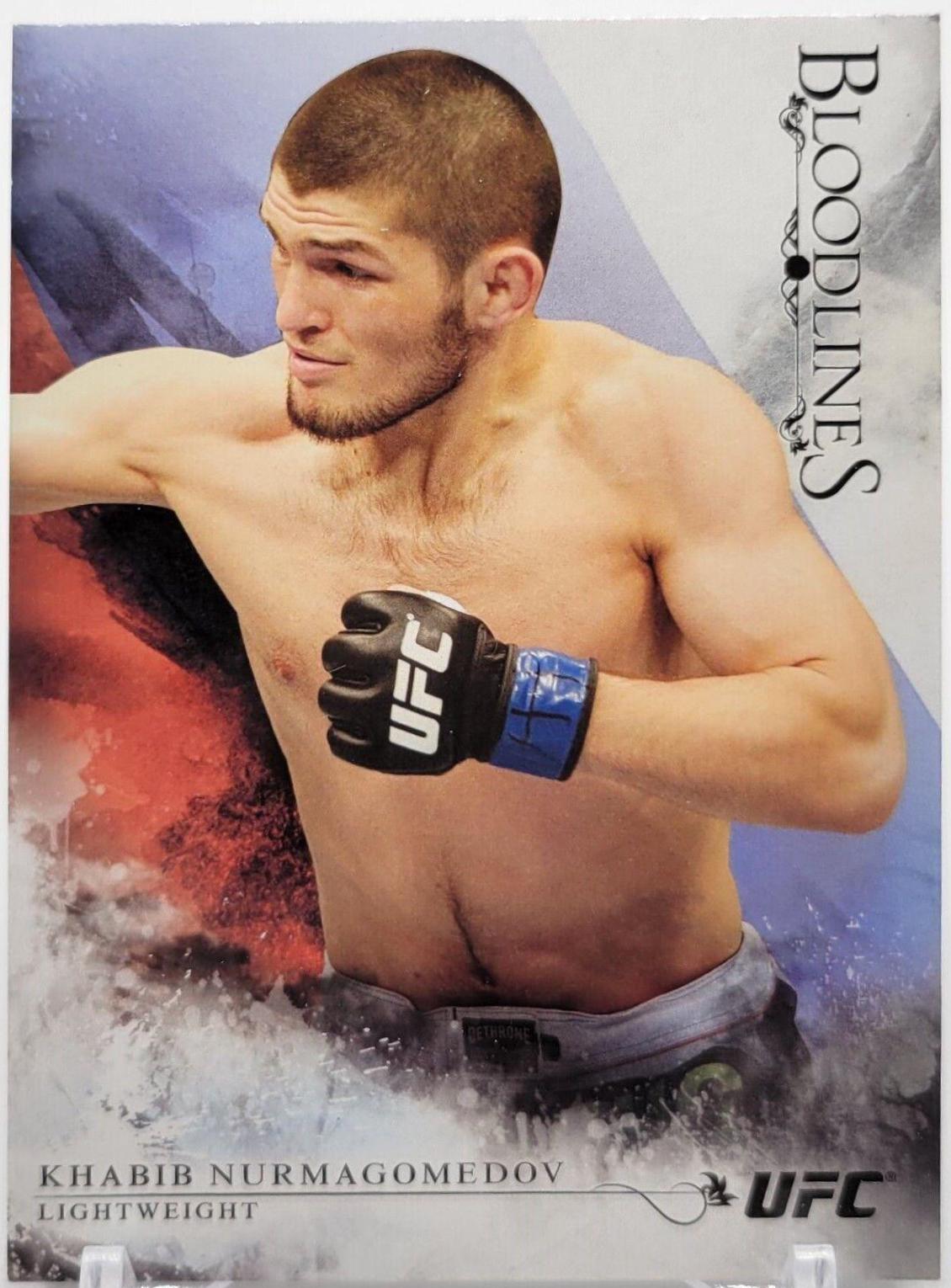 Khabib Nurmagomedov 2014 Topps UFC Bloodlines Base #114 Flag