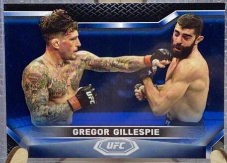 Gregor Gillespie 2020 Topps UFC Knockout Base #29 Blue