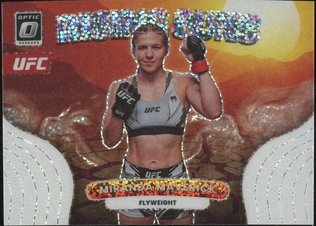 Miranda Maverick 2023 Panini Donruss Optic UFC Base #111 White Sparkle