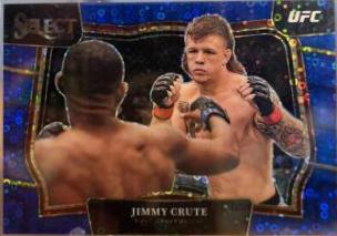 Jimmy Crute 2023 Panini Select UFC Octagonside #231 Blue Disco
