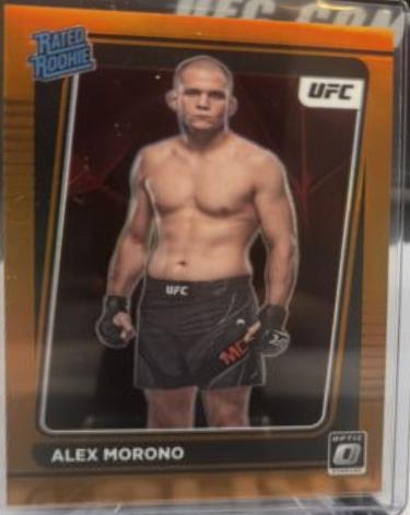 Alex Morono 2022 Panini Donruss Optic UFC Base #104 Orange