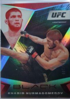 Khabib Nurmagomedov 2021 Panini Chronicles UFC Base Black #106 Red