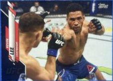 Kevin Lee 2020 Topps UFC Base #20 Black