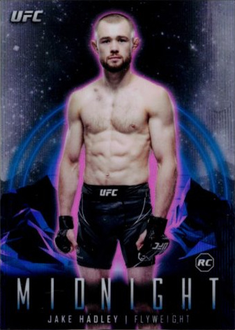 Jake Hadley 2024 Topps Midnight UFC Base #33 Moon Beam