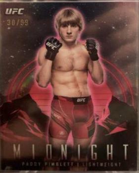 Paddy Pimblett 2024 Topps Midnight UFC Base #87 Twilight