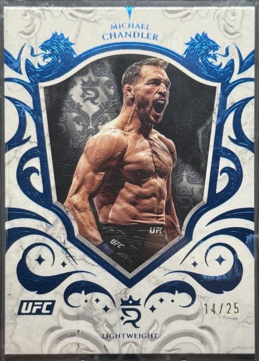 Michael Chandler 2025 Topps Royalty UFC Base #96 Blue